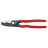 COUPE CABLES DOUBLE TRANCHANT KNIPEX 200MM -Synthèse D'outils Boutique f521020 800x800